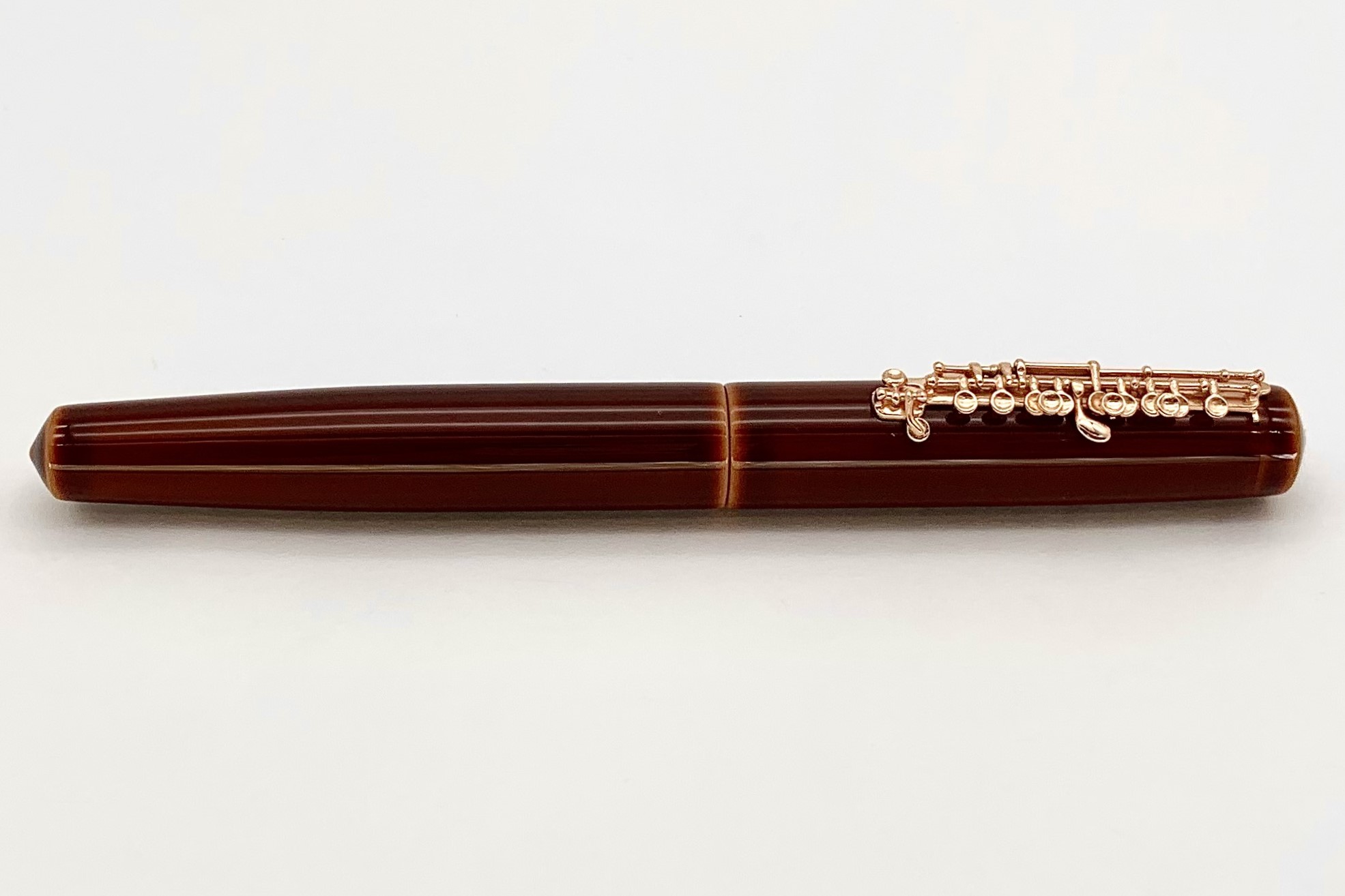 NakayaPiccoloLongWriterTokiTamenuriFountainPenwithPinkgoldPiccoloStopper_G